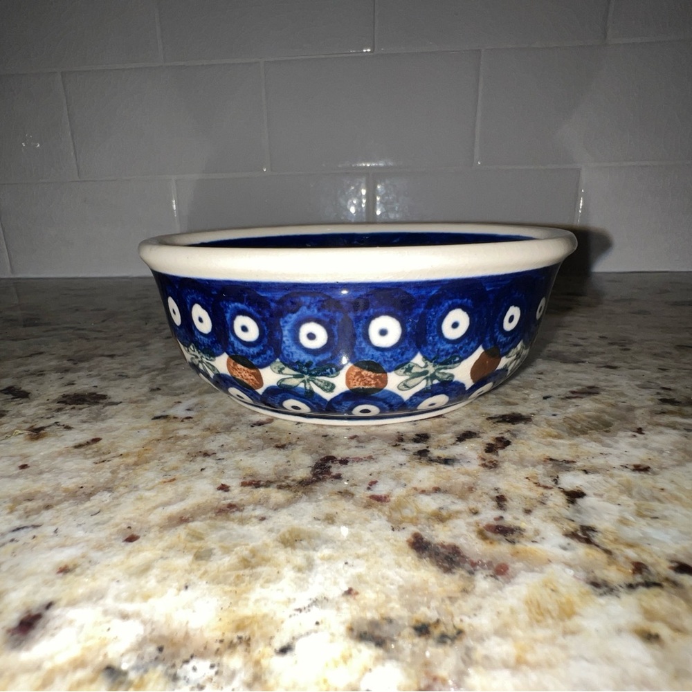Polish Pottery Fruit Bowl